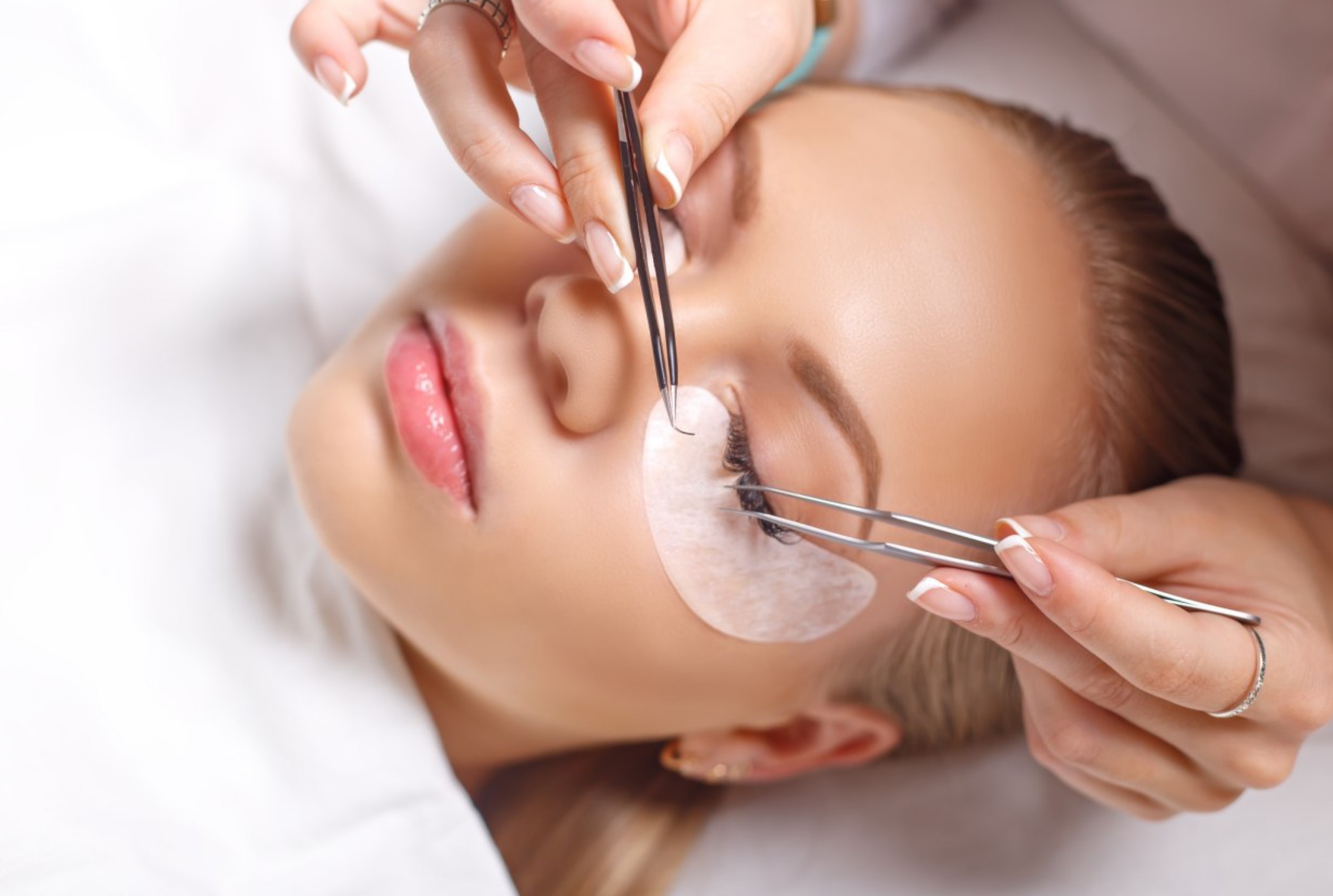 Beautiful eyelash extensions